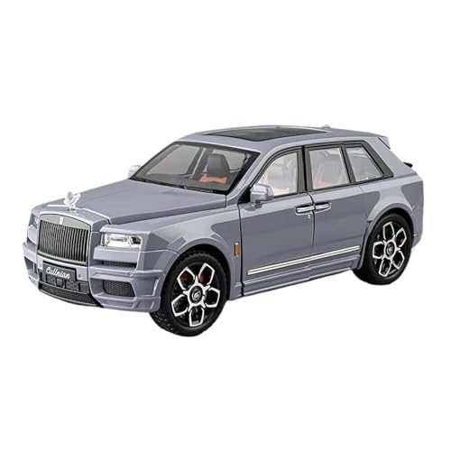 SCVWKAJA Massstabsgetreues Modell Auto 1/20 Für Rolls-Royce Cullinan Metalllegierung Modell Simulation Fahrzeug Replik Sammlung Handwerk Ornamente Die-cast Fahrzeug(Chrome) von SCVWKAJA