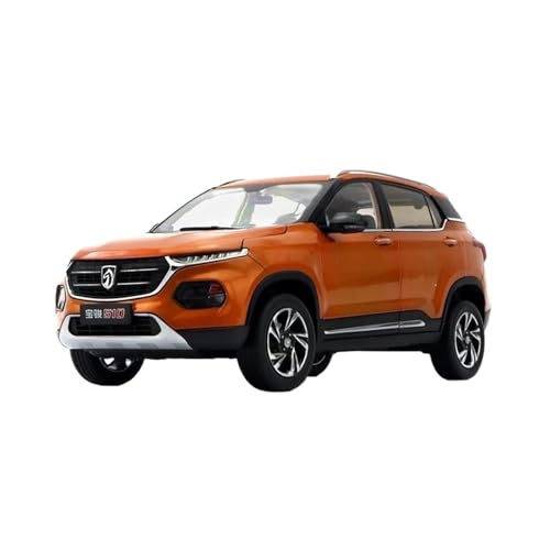SCVWKAJA Massstabsgetreues Modell Auto 1:18 Für Baojun 510 Legierung Auto Modell Casting Metall Fahrzeug Modell Sammlung Home Dekoration Die-cast Fahrzeug(Orange) von SCVWKAJA