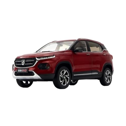 SCVWKAJA Massstabsgetreues Modell Auto 1:18 Für Baojun 510 Legierung Auto Modell Casting Metall Fahrzeug Modell Sammlung Home Dekoration Die-cast Fahrzeug(Red) von SCVWKAJA