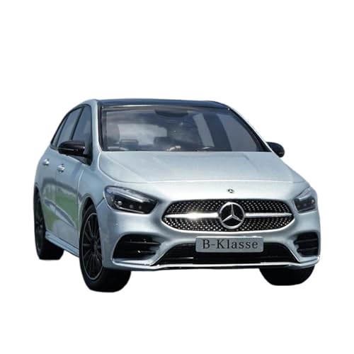 SCVWKAJA Massstabsgetreues Modell Auto 1:18 Für Benzs B-Klasse SUV Oldtimer Fahrzeug Automodell Klassisches Metallmodell Display Souvenir Die-cast Fahrzeug(Silver) von SCVWKAJA