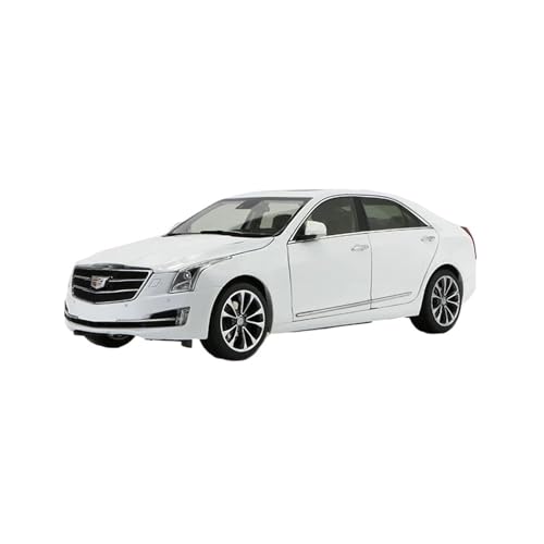 SCVWKAJA Massstabsgetreues Modell Auto 1:18 Für Cadillac ATS ATS-L 2016 Legierung Automodell Casting Metall Fahrzeugmodell Sammlung Home Decoration Die-cast Fahrzeug(White) von SCVWKAJA