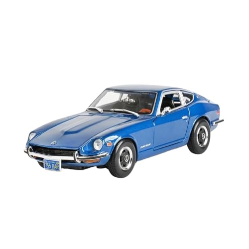 SCVWKAJA Massstabsgetreues Modell Auto 1:18 Für Datsun 240Z 1971 Sportwagen Maßstab Legierung Auto Modell Sammlung Replik Exquisite Ornamente Die-cast Fahrzeug(Blue) von SCVWKAJA