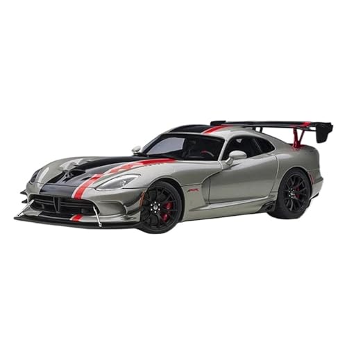 SCVWKAJA Massstabsgetreues Modell Auto 1:18 Für Dodge Viper SRT Maßstab Metall Simulation Auto Modell Ornamente Miniatur Sammlung Von Kunst Die-cast Fahrzeug(Green) von SCVWKAJA