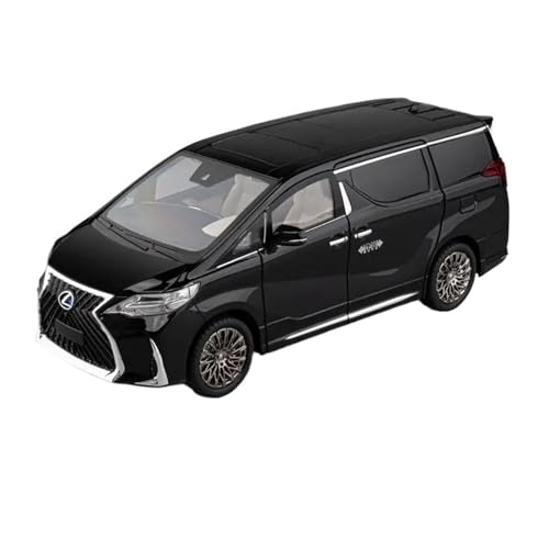 SCVWKAJA Massstabsgetreues Modell Auto 1:18 Für Lexus LM300 Legierung Metall Skala Modell Auto Bibliothek Rezeption Display Trendy Ornamente Die-cast Fahrzeug(Black) von SCVWKAJA