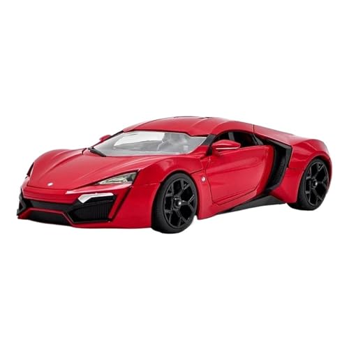 SCVWKAJA Massstabsgetreues Modell Auto 1:18 Für Lykan Legierung Metall Fahrzeug Auto Modell Simulation Auto Modell Sammlung Display Die-cast Fahrzeug von SCVWKAJA
