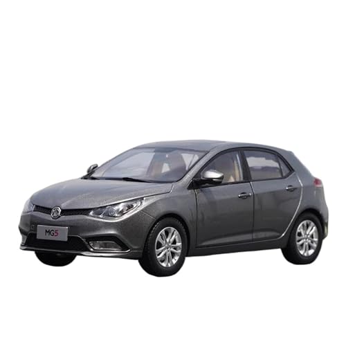 SCVWKAJA Massstabsgetreues Modell Auto 1:18 Für MG MG5 Coupe Oldtimer Fahrzeug Automodell Klassisches Metallmodell Display Souvenir Die-cast Fahrzeug(Titanium) von SCVWKAJA