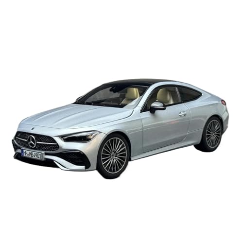 SCVWKAJA Massstabsgetreues Modell Auto 1:18 Für Mercedes Benz CLE Legierung Auto Modell Metall Fahrzeug Modell Simulation Sammlung Dekoration Die-cast Fahrzeug(Silver) von SCVWKAJA