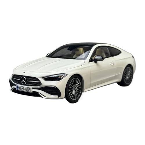 SCVWKAJA Massstabsgetreues Modell Auto 1:18 Für Mercedes Benz CLE Legierung Auto Modell Metall Fahrzeug Modell Simulation Sammlung Dekoration Die-cast Fahrzeug(White) von SCVWKAJA