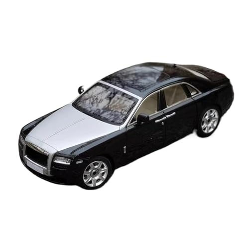 SCVWKAJA Massstabsgetreues Modell Auto 1:18 Für Rolls-Royce Ghost Scale Metallsimulation Automodell Ornamente Miniatursammlung Von Kunst Die-cast Fahrzeug(Black) von SCVWKAJA
