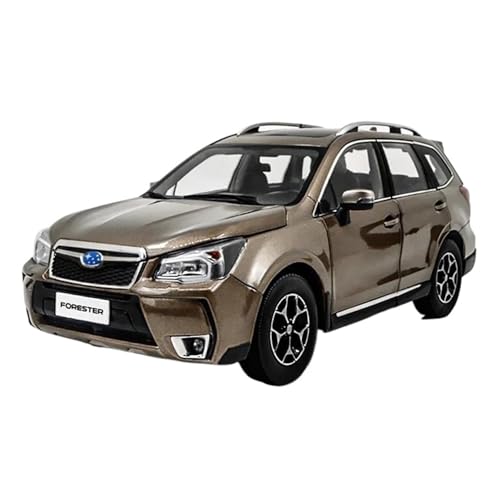 SCVWKAJA Massstabsgetreues Modell Auto 1:18 Für Subaru Forester XT Statische Retro Skala Legierung Modell Auto Fahrzeug Display Gedenk Ornamente Die-cast Fahrzeug(Gold) von SCVWKAJA