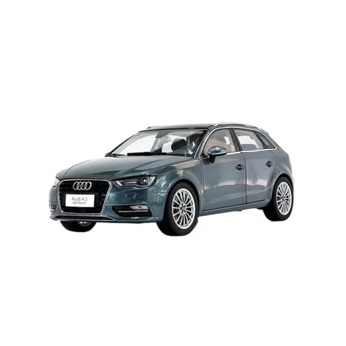 SCVWKAJA Massstabsgetreues Modell Auto 1:18 Für Volkswagen A3 Sportback Legierung Miniatur Statische Modell Auto Metall Klassische Sammlung Dekoration Die-cast Fahrzeug(Chrome) von SCVWKAJA