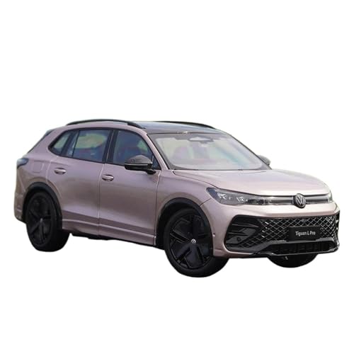 SCVWKAJA Massstabsgetreues Modell Auto 1:18 Für Volkswagen Tiguan Oldtimer-Automodell Klassisches Metalllegierungsmodell-Anzeigen-Souvenir Die-cast Fahrzeug(Red) von SCVWKAJA