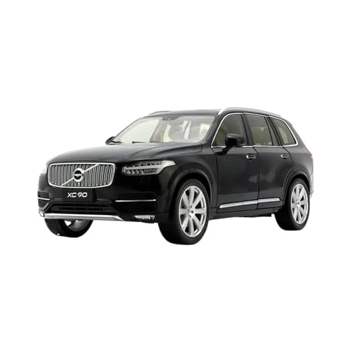 SCVWKAJA Massstabsgetreues Modell Auto 1:18 Für Volvo XC90 Legierung Miniatur Statische Modell Auto Metall Klassische Sammlung Dekoration Die-cast Fahrzeug(Black) von SCVWKAJA