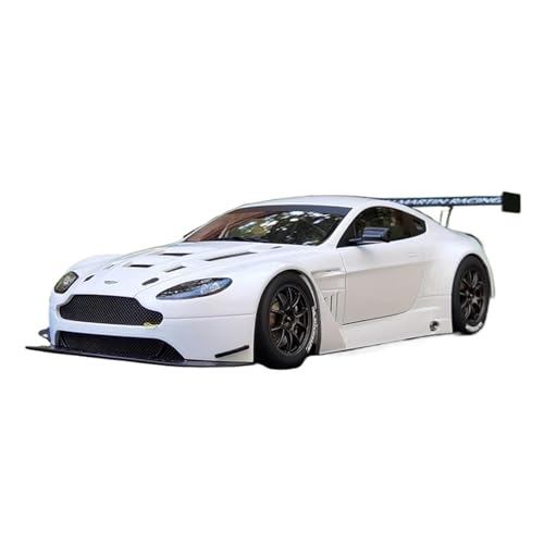SCVWKAJA Massstabsgetreues Modell Auto 1:18 for Aston Martin GT3 Legierung Auto Modell Klassische Dekorative Ornamente Sammlung Hobby Display Die-cast Fahrzeug(White) von SCVWKAJA