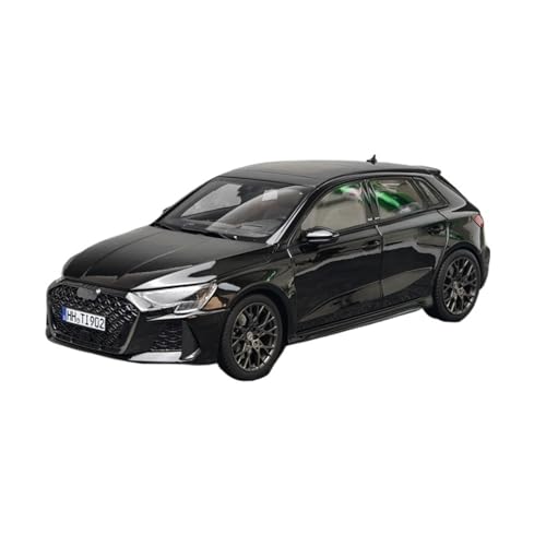 SCVWKAJA Massstabsgetreues Modell Auto 1:18 for Audi RS3 2025 Simulierte Auto Modell Klassische Modell Metall Ornamente Sammlung Display Die-cast Fahrzeug von SCVWKAJA