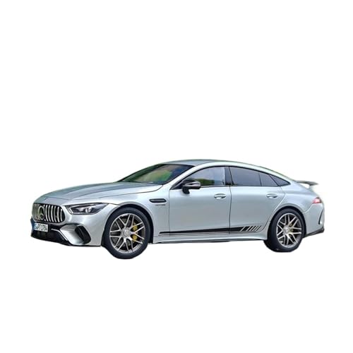 SCVWKAJA Massstabsgetreues Modell Auto 1:18 for Benz GT63 2021 Legierung Auto Modell Klassische Dekorative Ornamente Sammlung Hobby Display Die-cast Fahrzeug(Silver) von SCVWKAJA