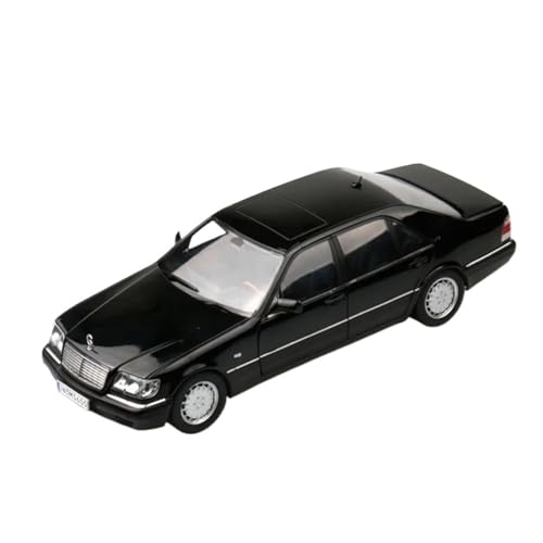 SCVWKAJA Massstabsgetreues Modell Auto 1:18 for Benz S600 Fertige Statische Legierung Automodellsammlung Inneneinrichtung Die-cast Fahrzeug(Black) von SCVWKAJA