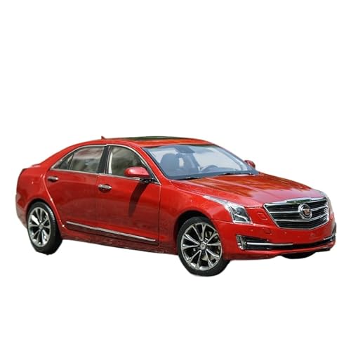 SCVWKAJA Massstabsgetreues Modell Auto 1:18 for Cadillac ATS-L Sammler-Sportwagen Legierung Metall Statische Replik Modellauto-Ornamente Die-cast Fahrzeug(Black) von SCVWKAJA