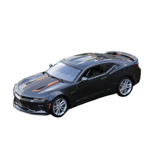 SCVWKAJA Massstabsgetreues Modell Auto 1:18 for Chevrolet Camaro Scale Replica Statische Anzeige Legierung Auto Modell Sammlung Serie Die-cast Fahrzeug(Black) von SCVWKAJA