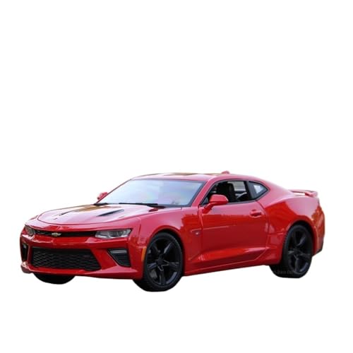 SCVWKAJA Massstabsgetreues Modell Auto 1:18 for Chevrolet Camaro Scale Replica Statische Anzeige Legierung Auto Modell Sammlung Serie Die-cast Fahrzeug(Red) von SCVWKAJA