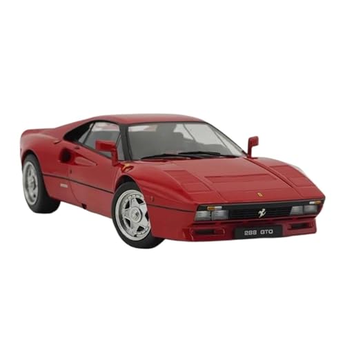 SCVWKAJA Massstabsgetreues Modell Auto 1:18 for Ferrari 288 GTO 1984 Fertige Statische Legierung Automodellsammlung Inneneinrichtung Die-cast Fahrzeug von SCVWKAJA