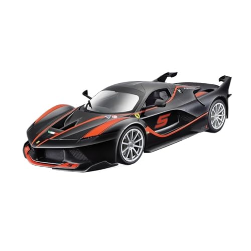 SCVWKAJA Massstabsgetreues Modell Auto 1:18 for Ferrari FXXK-EVO Simulierte Auto Modell Klassische Metall Ornamente Sammlung Display Die-cast Fahrzeug(Black) von SCVWKAJA