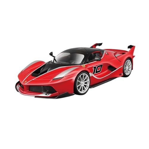 SCVWKAJA Massstabsgetreues Modell Auto 1:18 for Ferrari FXXK-EVO Simulierte Auto Modell Klassische Metall Ornamente Sammlung Display Die-cast Fahrzeug(Red) von SCVWKAJA