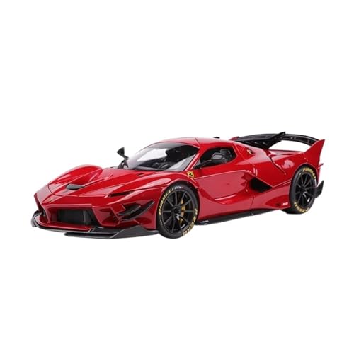 SCVWKAJA Massstabsgetreues Modell Auto 1:18 for Ferrari FXXK-EVO Simulierte Auto Modell Klassische Metall Ornamente Sammlung Display Die-cast Fahrzeug(Red 1) von SCVWKAJA