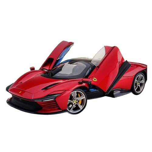 SCVWKAJA Massstabsgetreues Modell Auto 1:18 for Ferrari SP3 Automodell Simulation Statisches Legierungsmodell Metallsammlung Autoornamente Die-cast Fahrzeug(Red) von SCVWKAJA