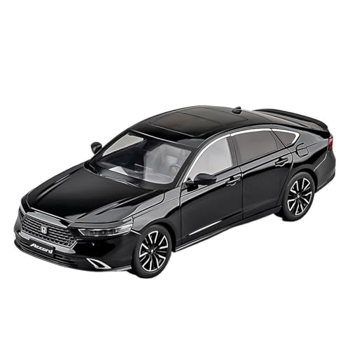 SCVWKAJA Massstabsgetreues Modell Auto 1:18 for Honda Accord Zinklegierung Modernes Handwerk Automodell Metall Klassische Simulation Ornamente Die-cast Fahrzeug(Black) von SCVWKAJA