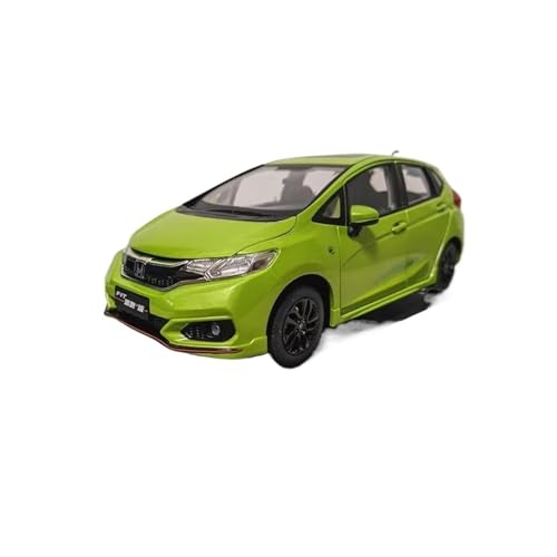 SCVWKAJA Massstabsgetreues Modell Auto 1:18 for Honda FIT 2018 Klassische Replik Auto Modell Exquisite Legierung Statische Desktop Ornamente Die-cast Fahrzeug(Green) von SCVWKAJA