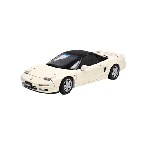 SCVWKAJA Massstabsgetreues Modell Auto 1:18 for Honda NSX MK1 NA1 Zinklegierung Modernes Handwerk Automodell Metall Klassische Simulation Ornamente Die-cast Fahrzeug(White) von SCVWKAJA