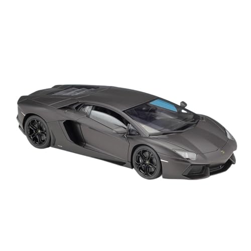 SCVWKAJA Massstabsgetreues Modell Auto 1:18 for Lamborghini Aventador LP700 Maßstab Replika Statische Anzeige Legierung Automodell Sammlung Serie Die-cast Fahrzeug(Black) von SCVWKAJA