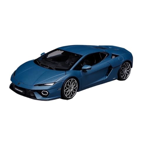 SCVWKAJA Massstabsgetreues Modell Auto 1:18 for Lamborghini Temerario Simulierte Auto Modell Klassische Metall Ornamente Sammlung Display Die-cast Fahrzeug(Blue) von SCVWKAJA
