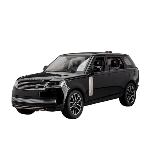 SCVWKAJA Massstabsgetreues Modell Auto 1:18 for Land Rover Range Rover Automodell Simulation Statisches Legierungsmodell Metallsammlung Autoornamente Die-cast Fahrzeug(Black) von SCVWKAJA