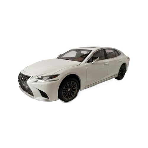 SCVWKAJA Massstabsgetreues Modell Auto 1:18 for Lexus LS LS500 Miniatur-Automodell Aus Simulierter Legierung Klassische Craft Collection-Serie Die-cast Fahrzeug(White) von SCVWKAJA
