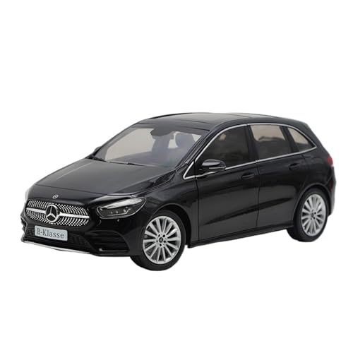 SCVWKAJA Massstabsgetreues Modell Auto 1:18 for Mercedes-Benz B-Klasse Scale Replica Statische Anzeige Legierung Auto Modell Sammlung Serie Die-cast Fahrzeug(Black) von SCVWKAJA