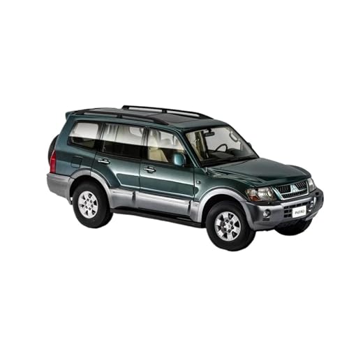 SCVWKAJA Massstabsgetreues Modell Auto 1:18 for Mitsubishi Pajero V73 Druckgusslegierungsauto, Hohe Nachahmungsautomodell-Home-Display-Sammlung Die-cast Fahrzeug(Black) von SCVWKAJA