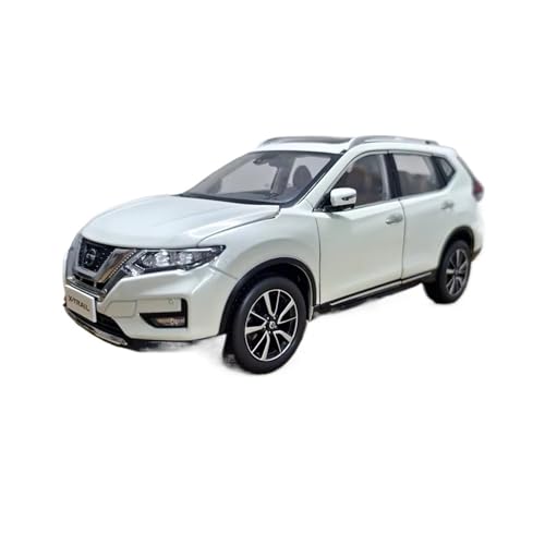 SCVWKAJA Massstabsgetreues Modell Auto 1:18 for Nissan X-Trail 2018 Klassische Replik Auto Modell Exquisite Legierung Statische Desktop Ornamente Die-cast Fahrzeug von SCVWKAJA