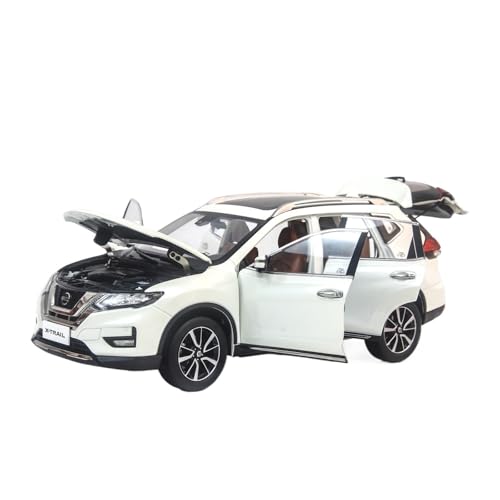 SCVWKAJA Massstabsgetreues Modell Auto 1:18 for Nissan X-Trail 2018 Zinklegierung Modernes Handwerk Automodell Metall Klassische Simulation Ornamente Die-cast Fahrzeug von SCVWKAJA