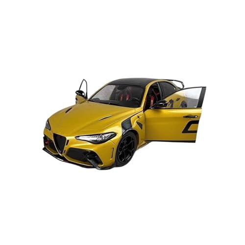 SCVWKAJA Massstabsgetreues Modell Auto 1:18 for Romeo Giulia GTA Fertige Statische Legierung Automodellsammlung Inneneinrichtung Die-cast Fahrzeug von SCVWKAJA