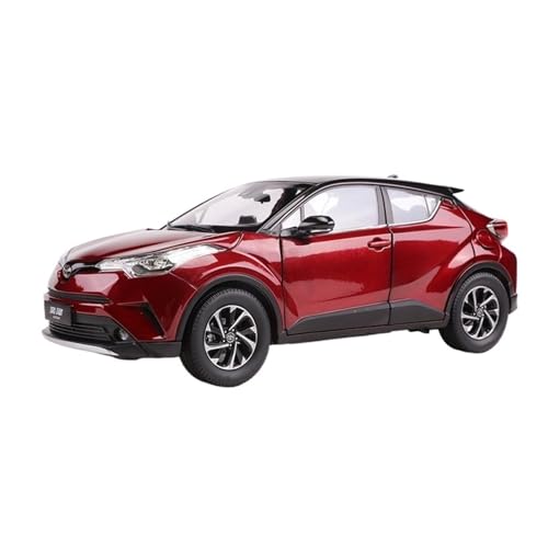 SCVWKAJA Massstabsgetreues Modell Auto 1:18 for Toyota IZOA Replik Maßstab Moderne Modell Ornamente Legierung Hobby Sammlung Auto Modell Die-cast Fahrzeug(Red) von SCVWKAJA