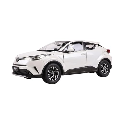 SCVWKAJA Massstabsgetreues Modell Auto 1:18 for Toyota IZOA Replik Maßstab Moderne Modell Ornamente Legierung Hobby Sammlung Auto Modell Die-cast Fahrzeug(White) von SCVWKAJA