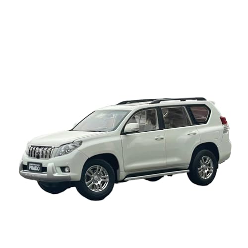 SCVWKAJA Massstabsgetreues Modell Auto 1:18 for Toyota Prado Scale Replica Statische Anzeige Legierung Auto Modell Sammlung Serie Ornamente Die-cast Fahrzeug von SCVWKAJA
