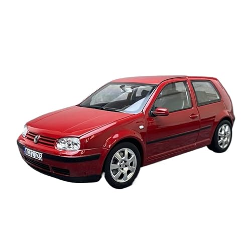 SCVWKAJA Massstabsgetreues Modell Auto 1:18 for Volkswagen Golf MK4 2002 Fertig Luxus Legierung Auto Modell Metall Wohnzimmer Ornamente Fahrzeug Die-cast Fahrzeug von SCVWKAJA