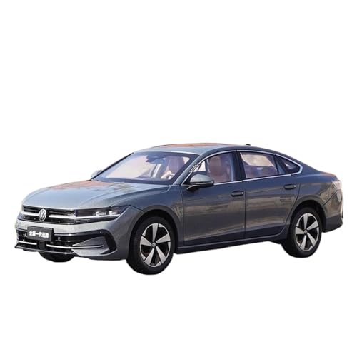 SCVWKAJA Massstabsgetreues Modell Auto 1:18 for Volkswagen Magotan B9 Statische Legierung Sport Metall Rennwagen Sammlung Ornamente Automodell Die-cast Fahrzeug(Titanium) von SCVWKAJA