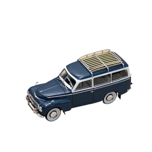 SCVWKAJA Massstabsgetreues Modell Auto 1:18 for Volvo PV445 Duett Retro Vintage Auto Sammlung Ornamente Luxus Statische Auto Modell Die-cast Fahrzeug von SCVWKAJA