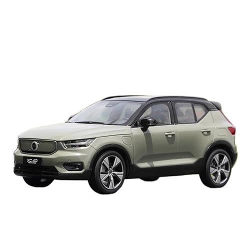SCVWKAJA Massstabsgetreues Modell Auto 1:18 for Volvos XC40 SUV Legierung Automodell Druckguss Metall Geländewagen Modell Replik Ornamente Die-cast Fahrzeug(Green) von SCVWKAJA