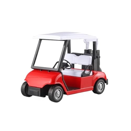 SCVWKAJA Massstabsgetreues Modell Auto 1:20 Für Golfwagen-Sammlung Statischer Legierungsautomodelle Metallhandwerk Simulationsornamente Die-cast Fahrzeug(Red) von SCVWKAJA