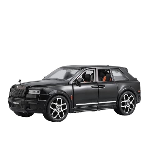 SCVWKAJA Massstabsgetreues Modell Auto 1:20 Für Rolls-Royce Cullinan Legierung Metall Miniatur Auto Modell Sammlung Büro Möbel Dekoration Die-cast Fahrzeug(Black) von SCVWKAJA